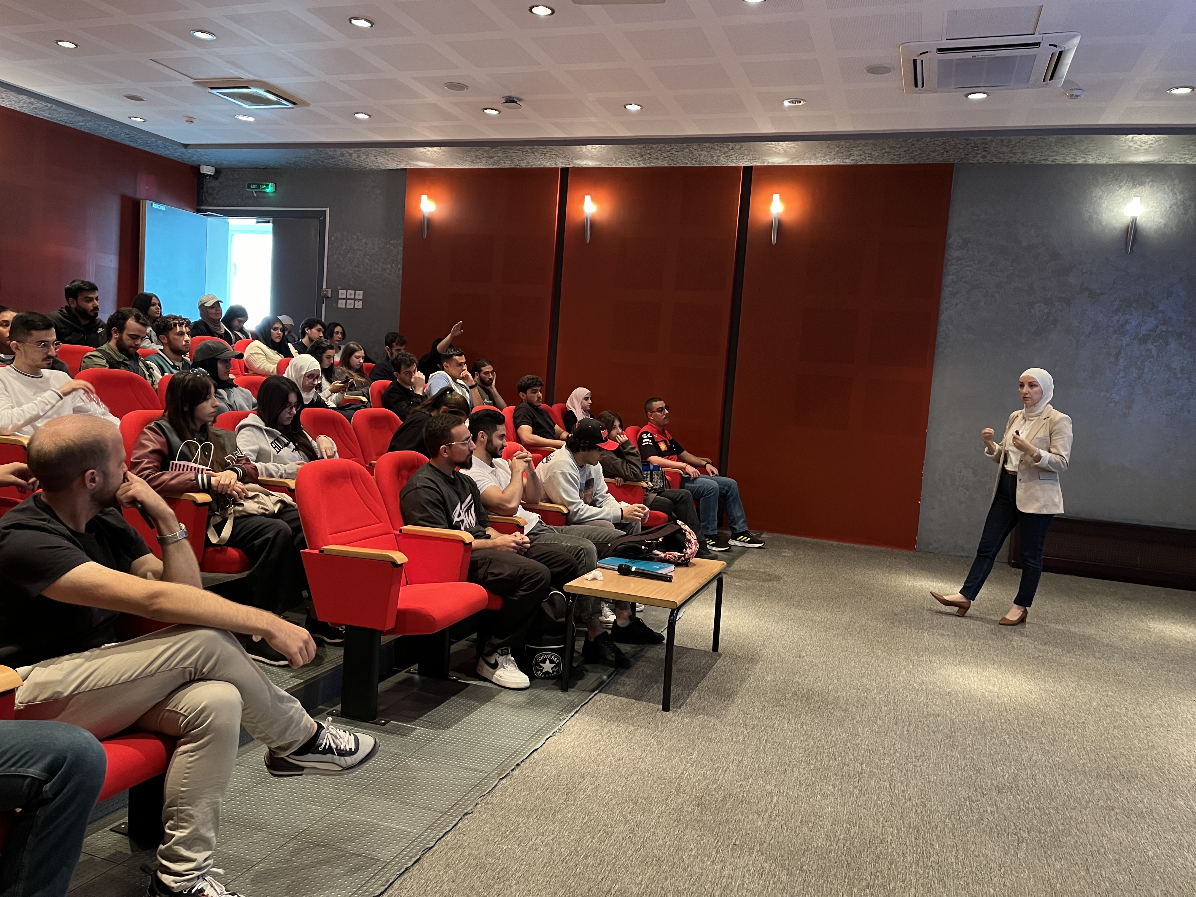 Part of the community service lecture held by the Jordan Anti-Doping Organization